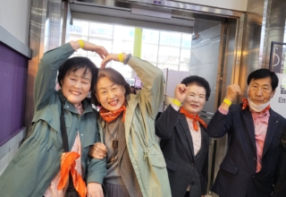 불교박람회 참관, 봉은사 참배