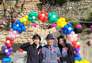 관불단 장엄을 위해 밤새 공덕을 지은 불자님들